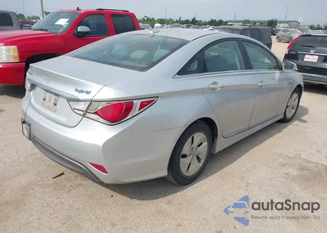 2013 Hyundai Sonata Hybrid z USA, uszkodzony, nr VIN KMHEC4A45DA077559
